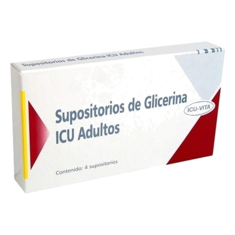 Supositorios De Glicerina Adultos 12 Unidades