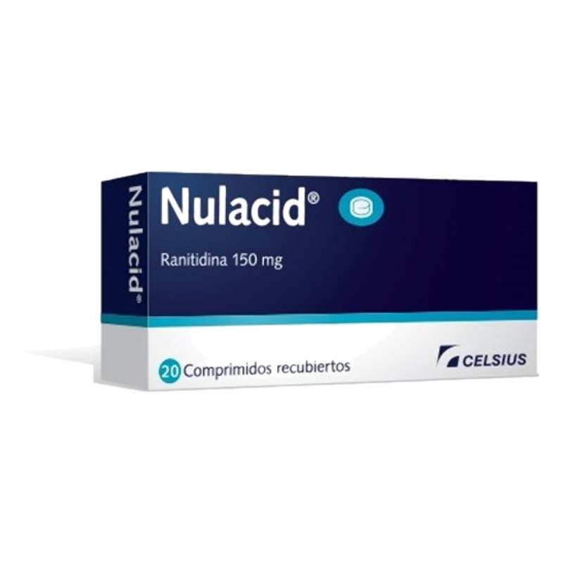 Nulacid 150 Mg X 20 Comprimidos