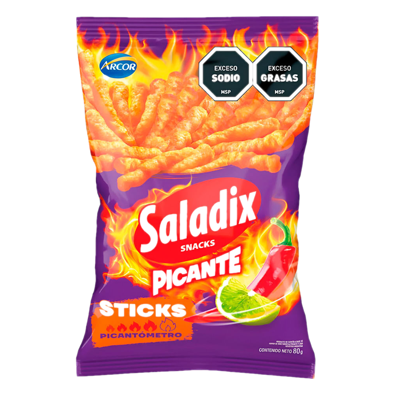 Galletita Saladix Sticks Picante 80 G