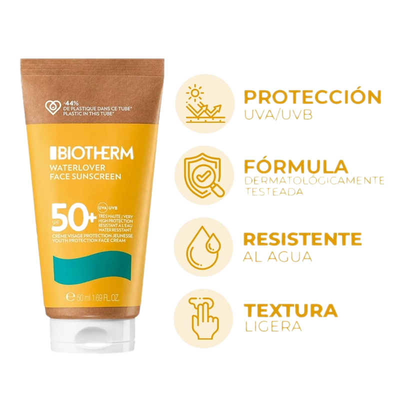 Protector Solar Biotherm Waterlover Fps50+ 50 Ml