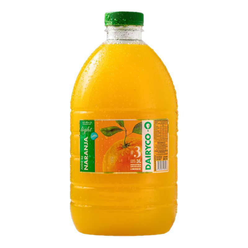 Jugo Naranja Light Dairyco 3 L