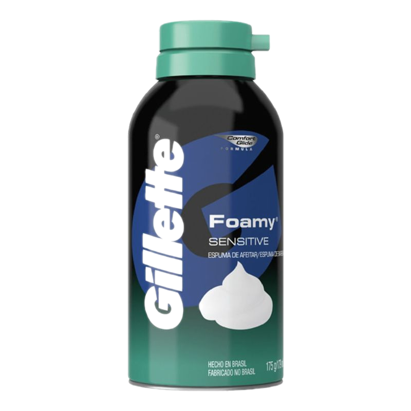 Espuma De Afeitar Gillette Foamy Piel Sensible 175 G