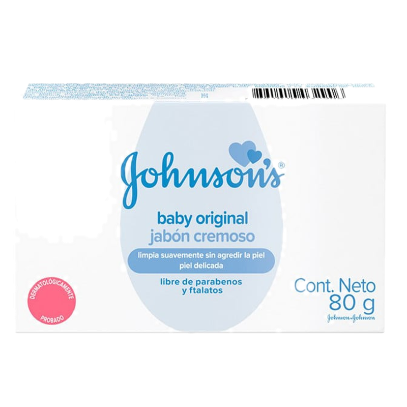 Jabón Johnson's Baby Original Para Bebé 80 G