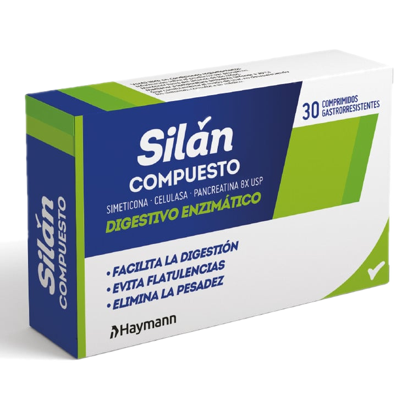 Silan Compuesto 30 Comprimidos Gastrorresistentes