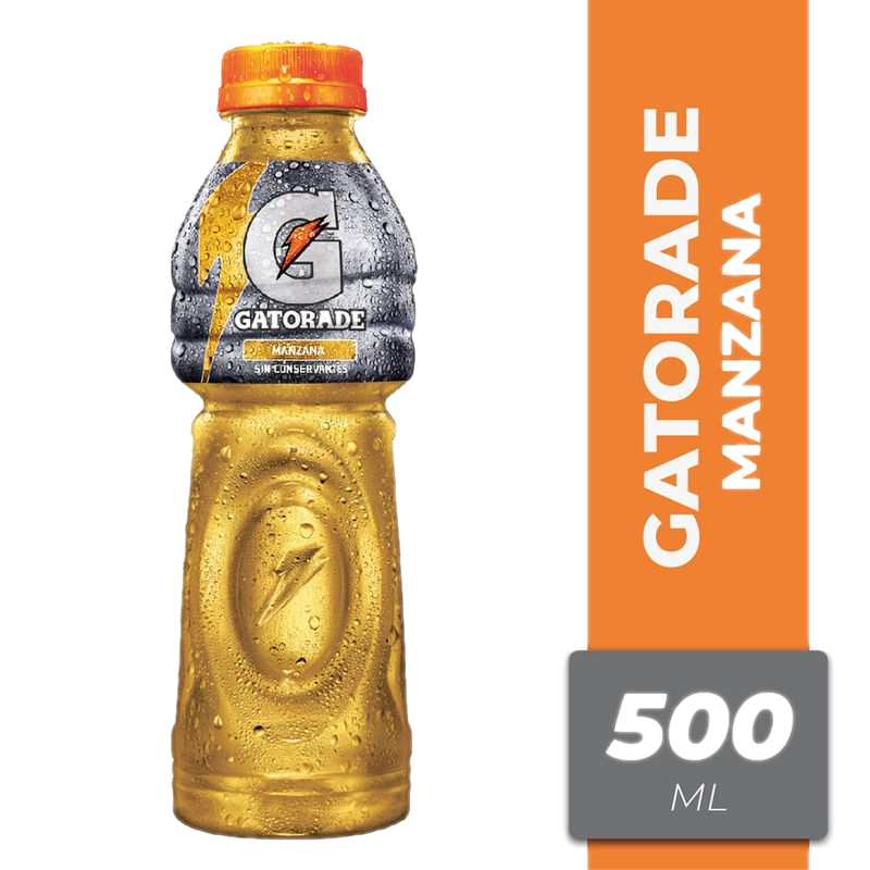 Bebida Gatorade Manzana 500 Ml