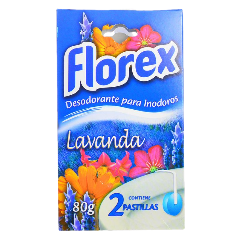 Desodorante Inodoro Florex Lavanda Doble 100 G