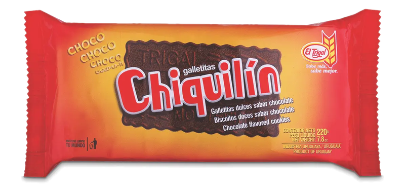 Galletas El Trigal Chiquilín Chocolate 220 G