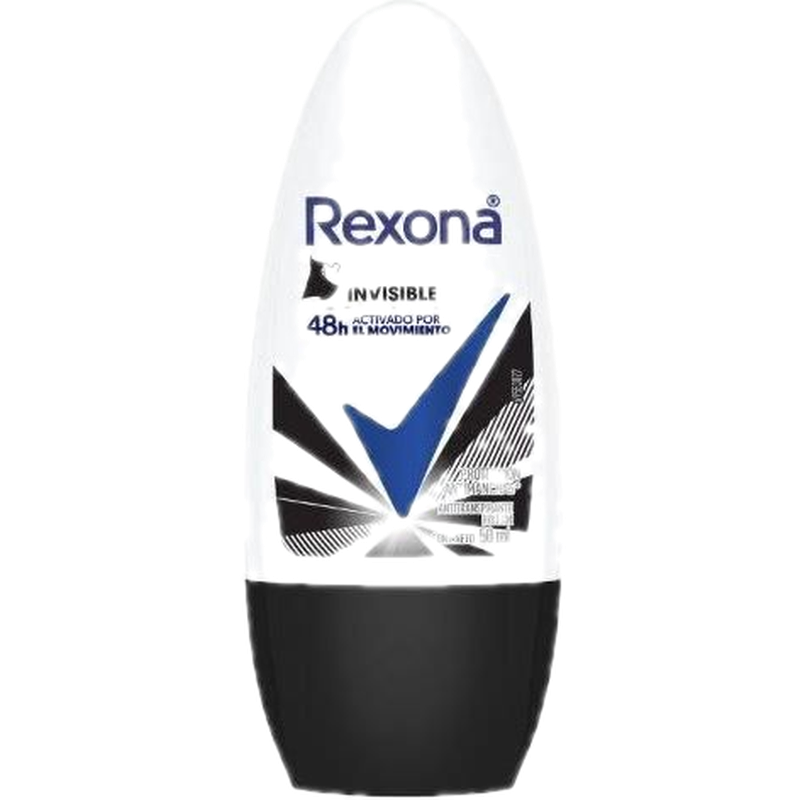 Desodorante En Roll On Rexona Women Invisible 50 Ml