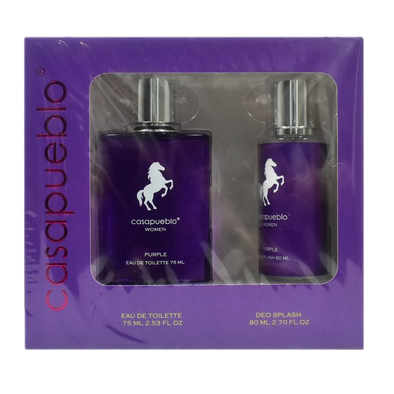 Pack Casapueblo Wild Edt + Deo Splash Purple 75+80 Ml