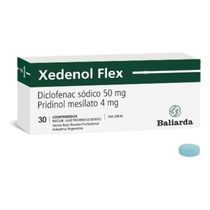 Xedenol Flex X 30 Comprimidos