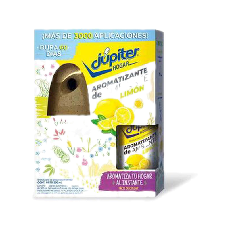 Aromatizante De Ambientes Jupiter Limón + Aparato