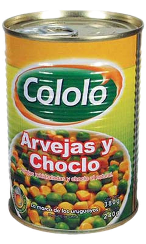 Arvejas Choclo Cololo 300 G.