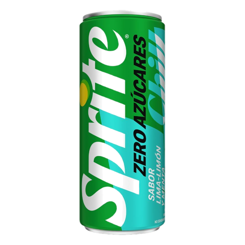 Sprite Chill Sin Azúcares Lata 310 Ml