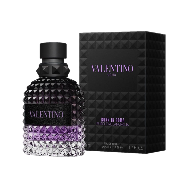 Perfume Valentino Born In Roma Purple Melancholia Uomo Edt 50 Ml