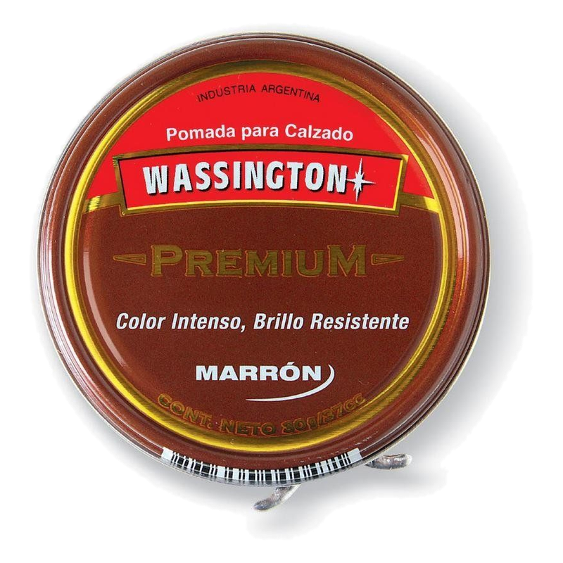 Pomada Wassington Para Calzado Marrón 37cc