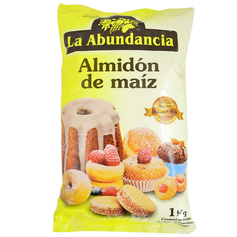 Almidón De Maíz La Abundancia 1 Kg