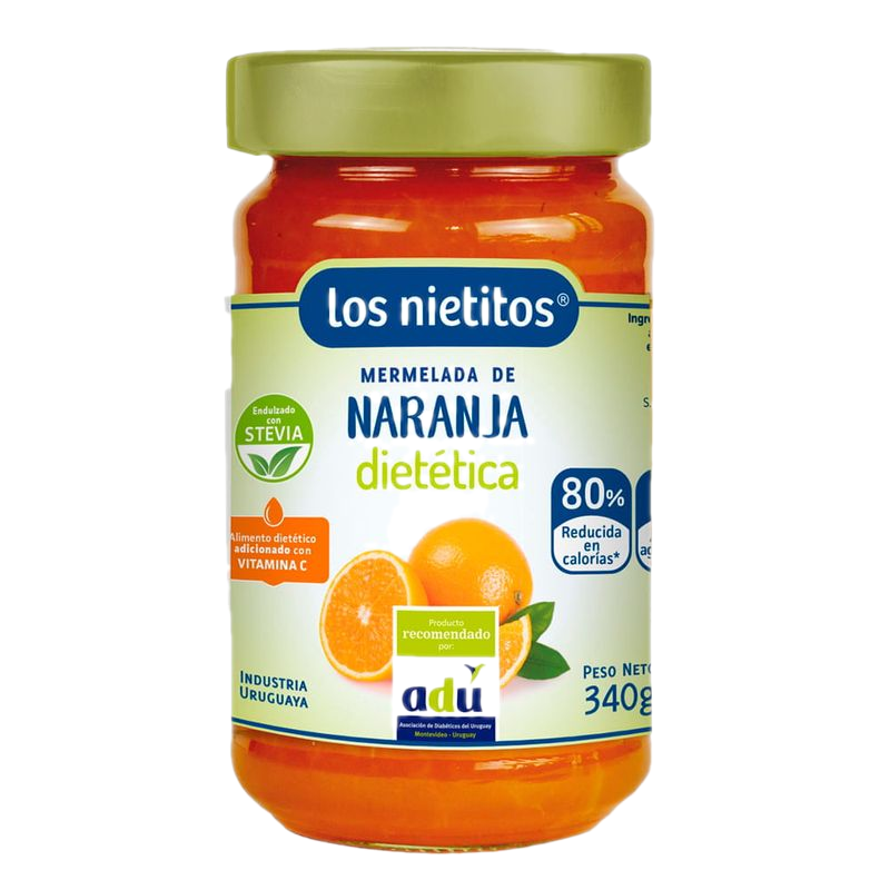 Mermelada Naranja Los Nietitos 0% Azúcar 340 G