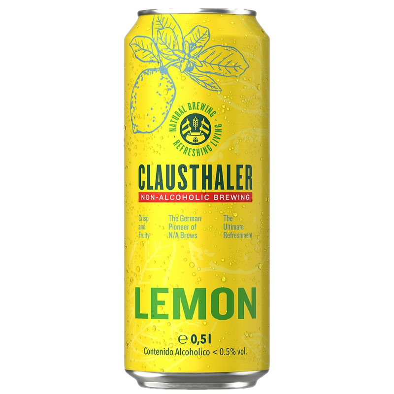 Cerveza Clausthaler Con Limón 500 Ml (0,5% Alc)