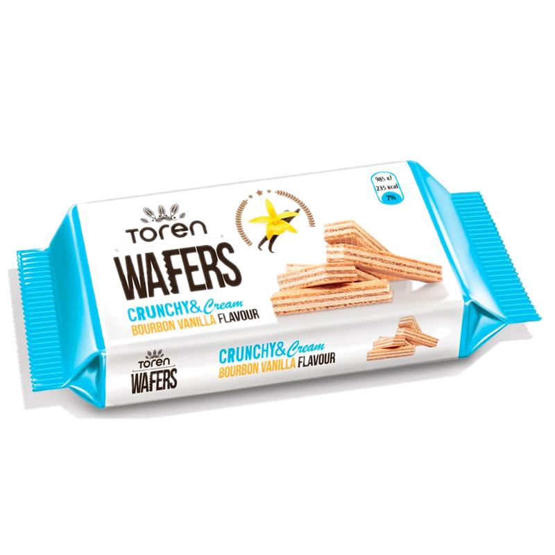 Wafer Relleno Toren Vainilla 55 G