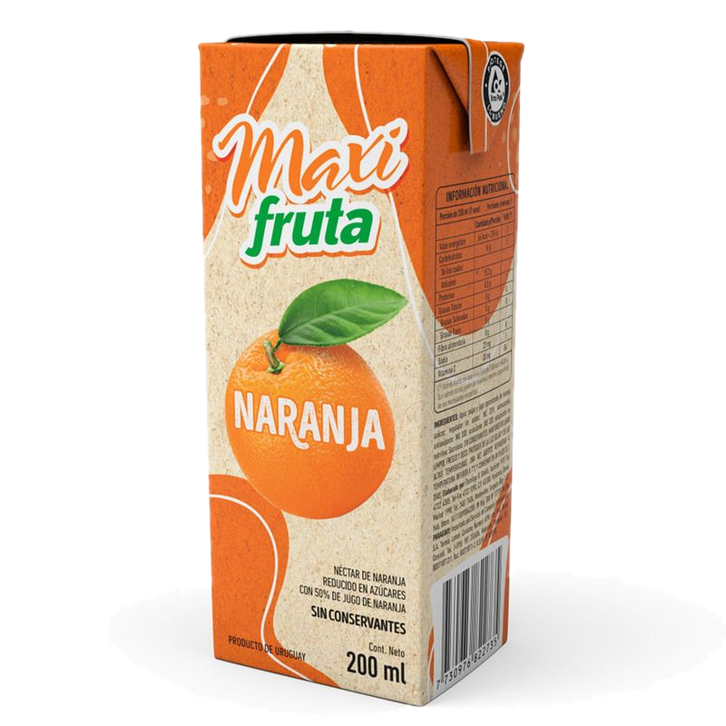 Jugo Naranja Maxifruta 200 Ml