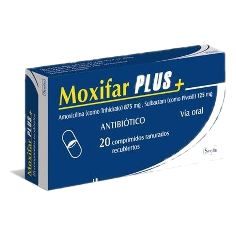 Moxifar Plus X 20 Comprimidos