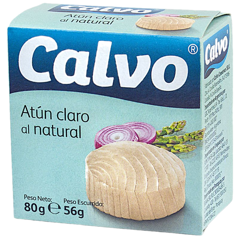 Atún Claro Natural Calvo 80 G