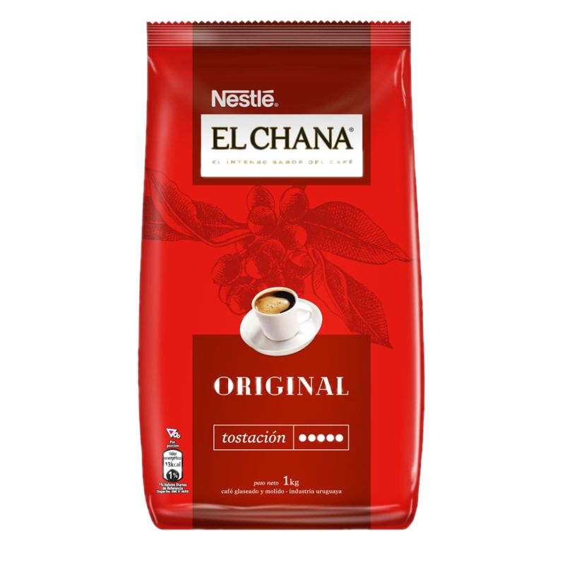 Café Molido El Chaná Glaseado 1 Kg