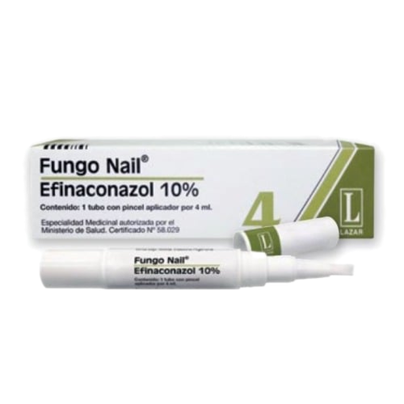Fungonail Tubo-pincel Aplicador Uñas 4 Ml