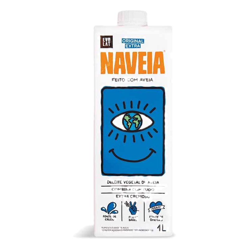 Bebida Vegetal De Avena Naveia Extra Crema 1 L