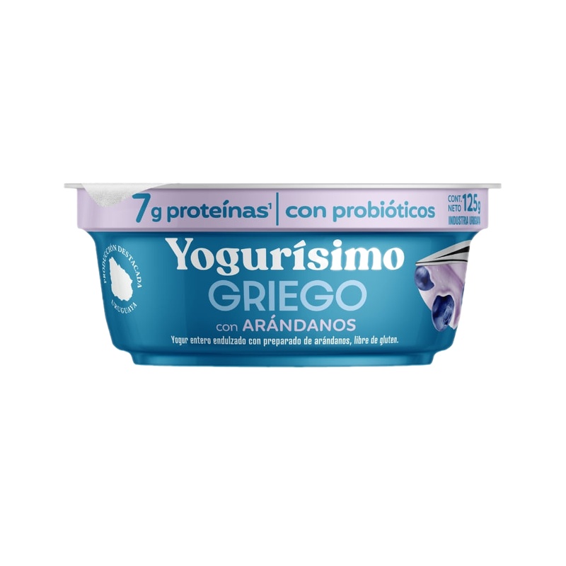 Yogur Griego Yogurísimo Arándanos 125 G
