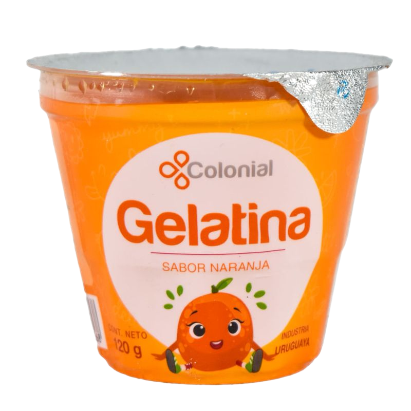 Gelatina Naranja Colonial 120 G
