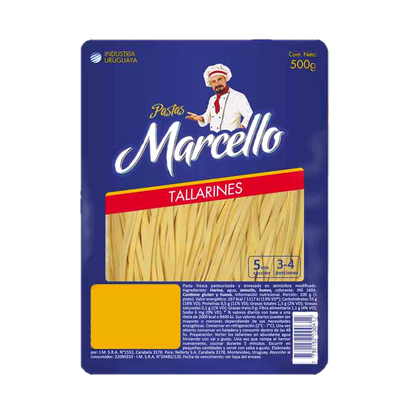 Tallarin Marcello Al Huevo 500 G