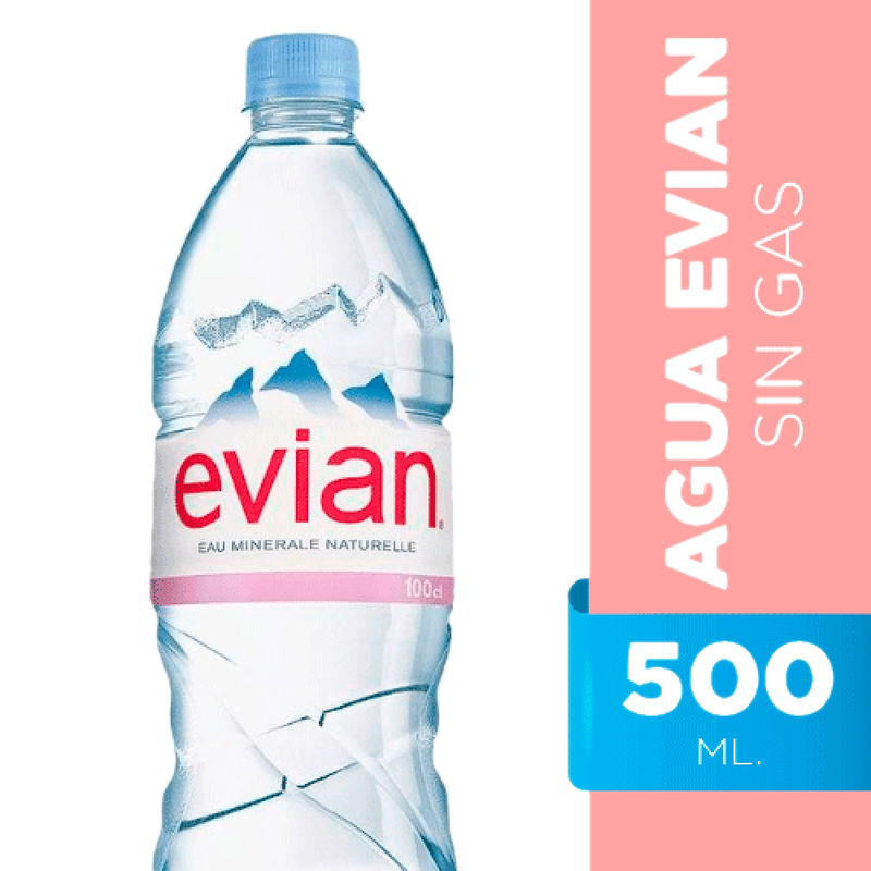 Agua Evian 500 Ml