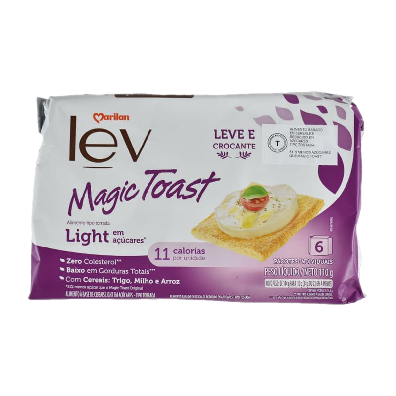 Tostadas Light Magic Toast Marilan 110 G
