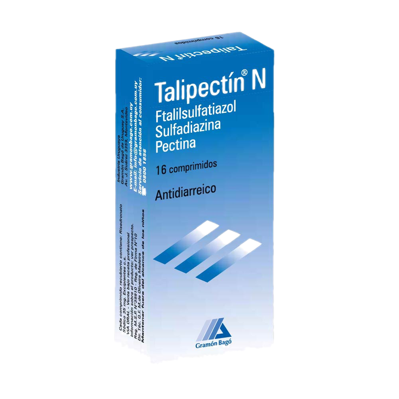 Talipectín N 100 Mg/200 Mg/150 Mg 16 Comprimidos