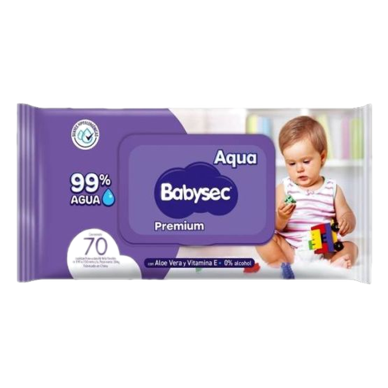 Toallas Humedas Babysec Premium 70 Unidades