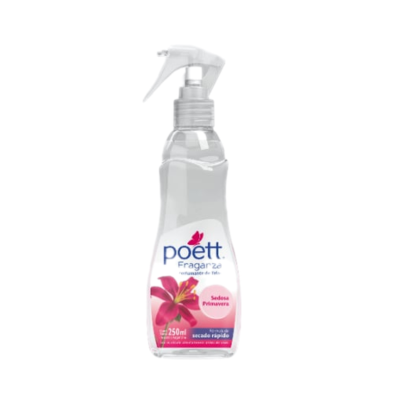 Perfumador De Ropa Poett Fraganza Sedosa Primavera 250 Ml