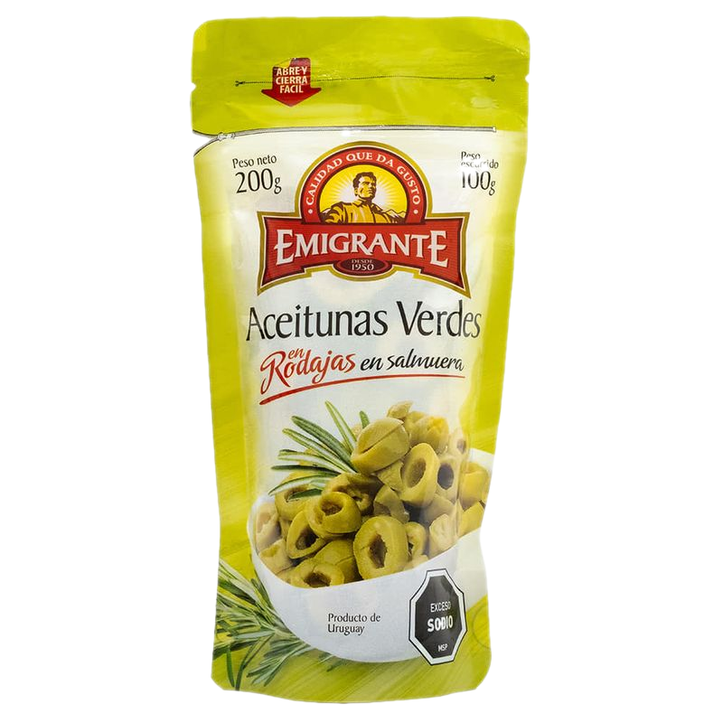 Aceitunas En Rodajas Emigrante 100 G