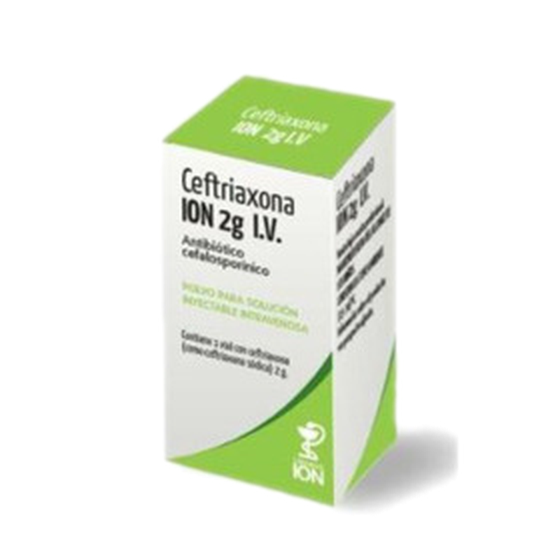 Ceftriaxona Ion I/v 2 2 G [1 Fco. Amp.]