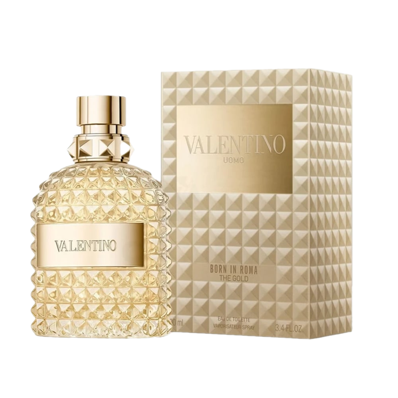 Perfume Valentino Born In Roma The Gold Uomo Men Edt 100 Ml