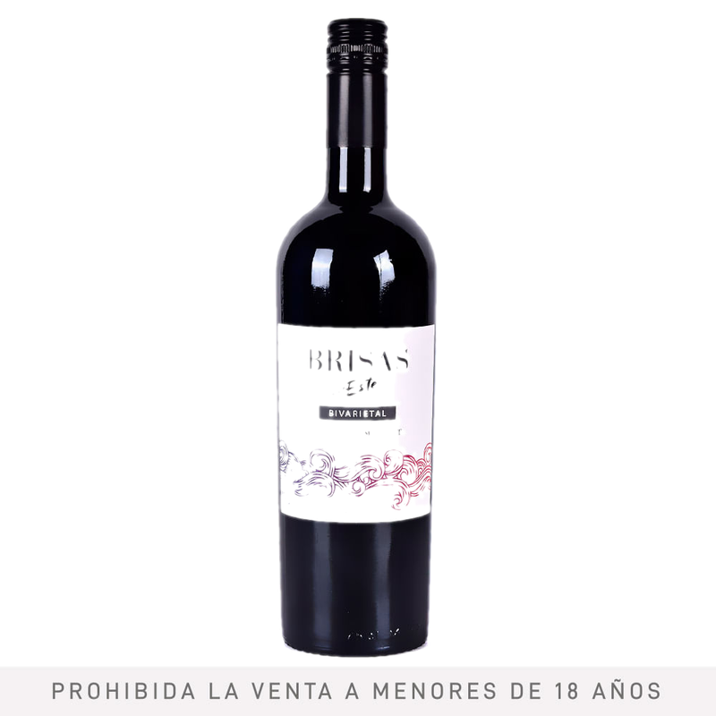Vino Brisas Del Este Tannat - Merlot 750 Ml