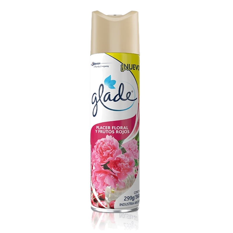 Glade Aerosol Placer Floral Y Frutos Rojos 360 Ml