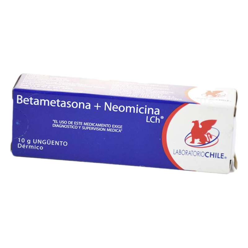 Betametasona + Neomicina Ungüento Dérmico 10 G