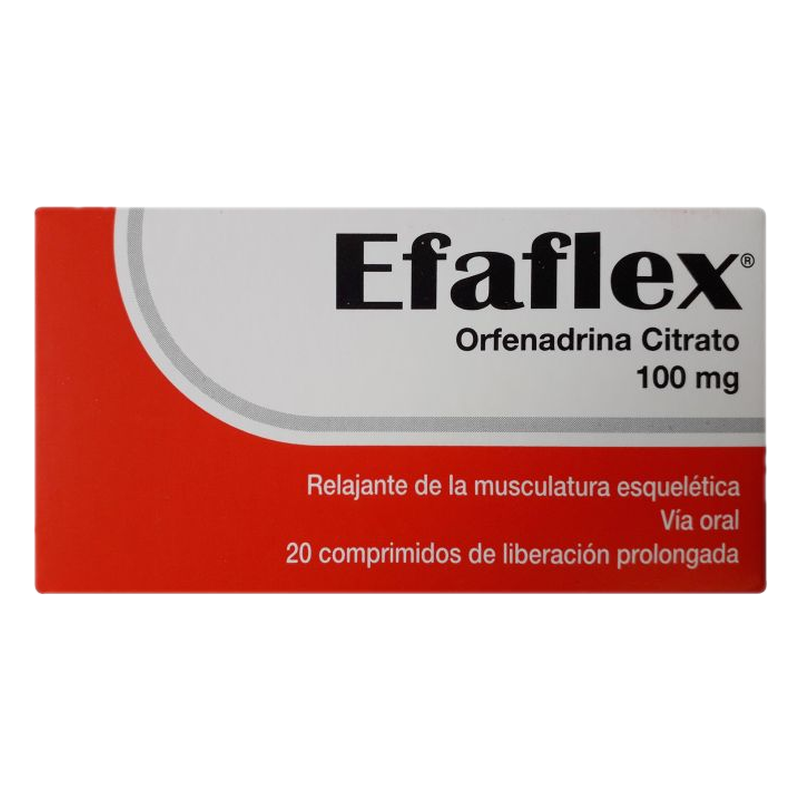 Efaflex X 20 Comprimidos