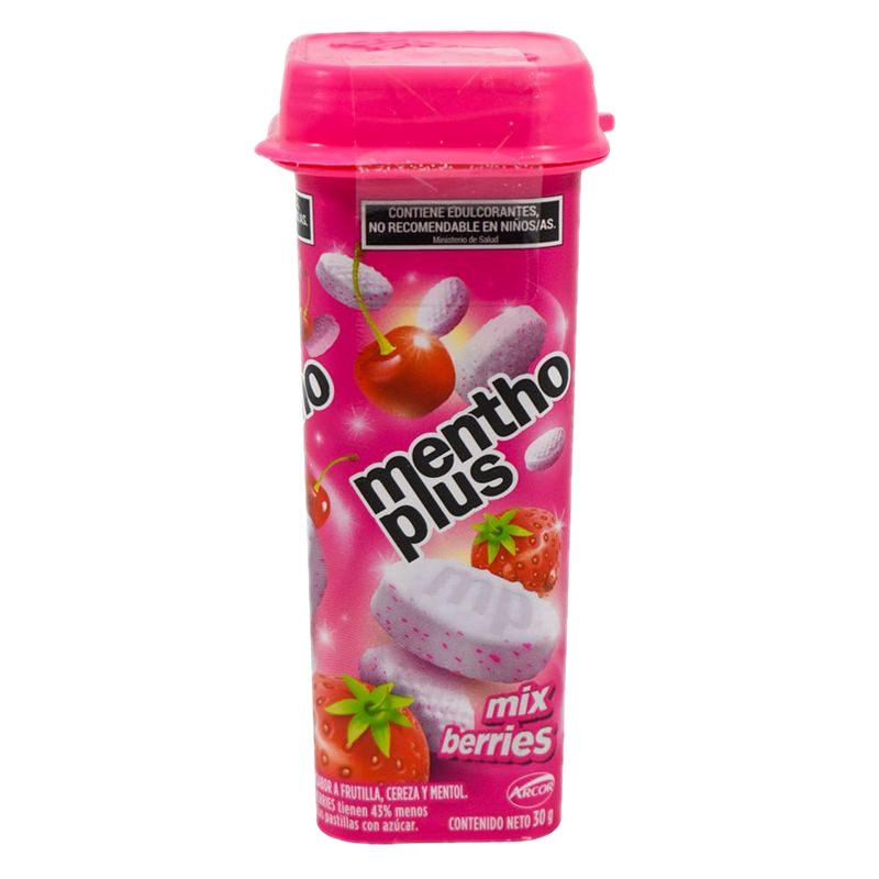 Pastillas Menthoplus Mix Berries Pote 30 G