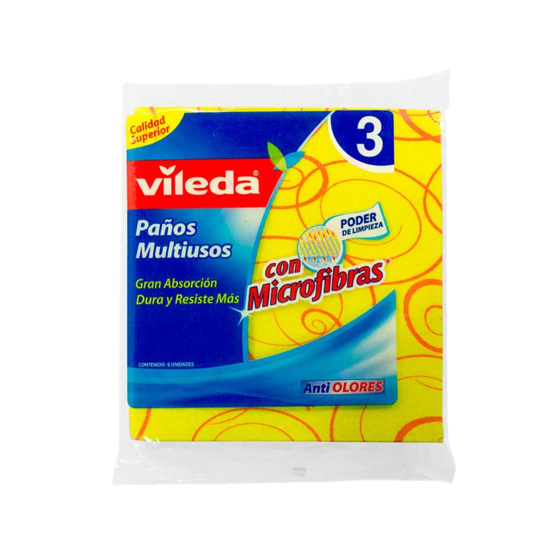 Paño Multiuso Vileda 3 Unidades