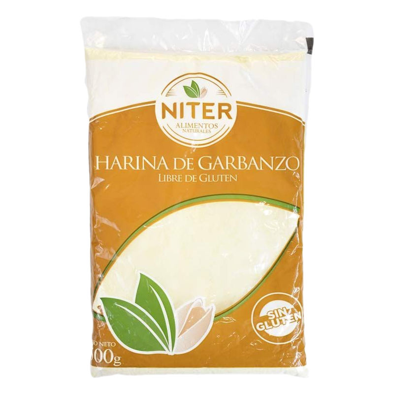 Harina De Garbanzo Sin Gluten Niter 500 G