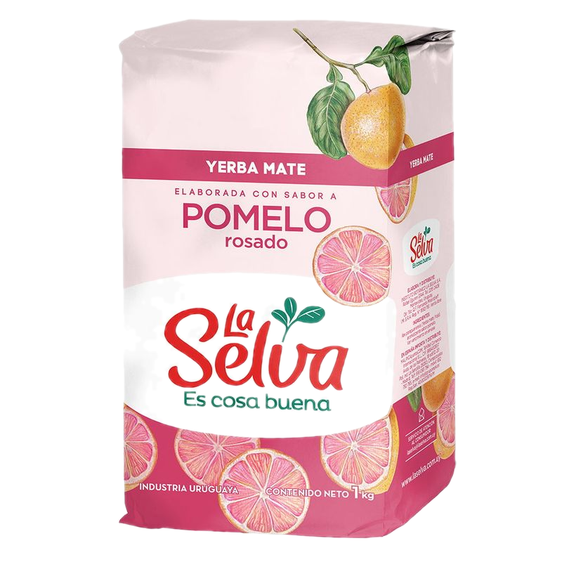 Yerba La Selva Sabor Pomelo 1 Kg