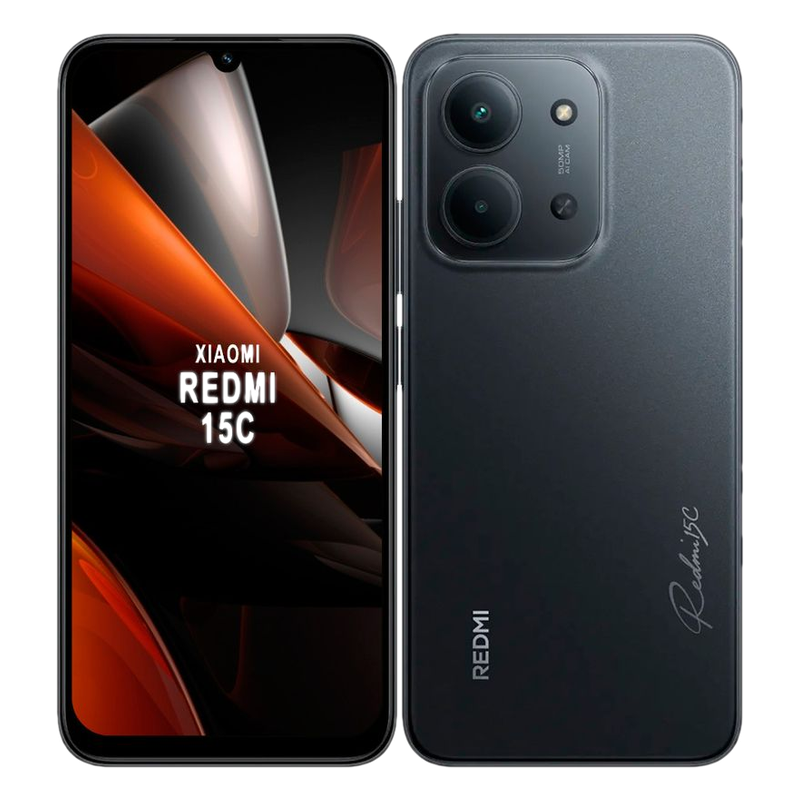 Celular Xiaomi Redmi 15c 4 Gb 256 Gb Negro