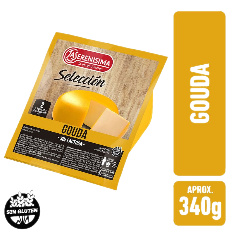 Queso Gouda La Serenísima Cuna 340 G